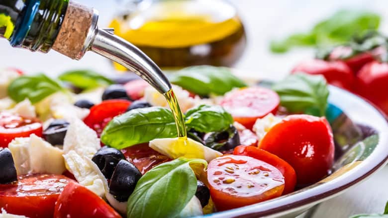 Mediterranean diet- caprese salad